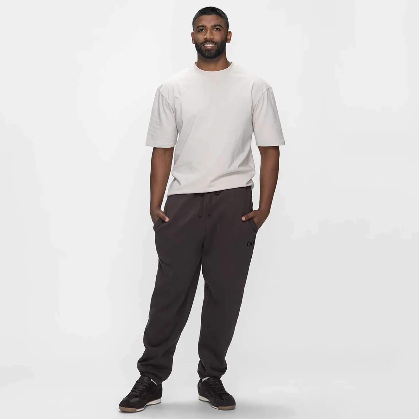 Chocolate Fleece Cuff Trackpant