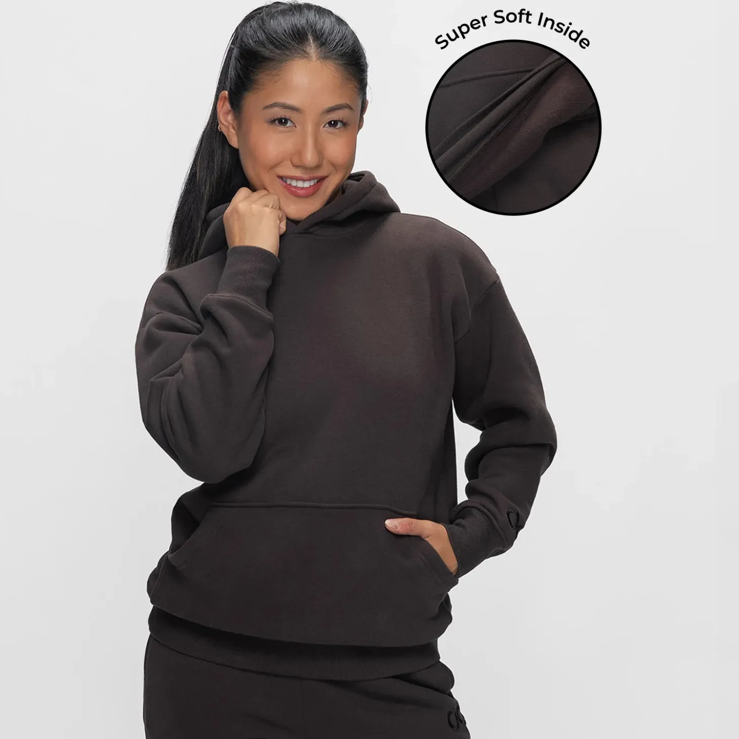 Chocolate Fleece Hoodie