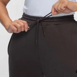 Chocolate Fleece Wide Leg Trackpant