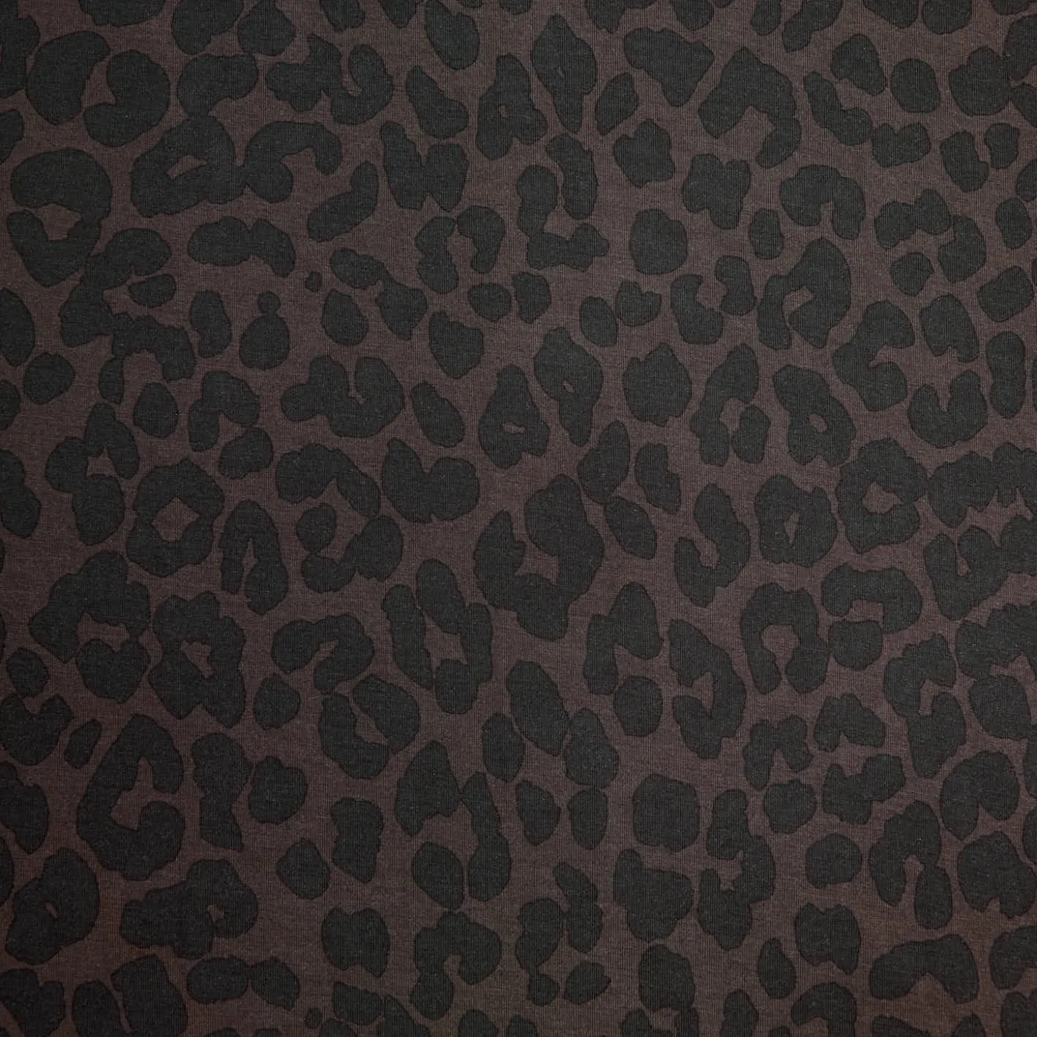 Chocolate Leopard V-Neck Sleep Tee Nightie