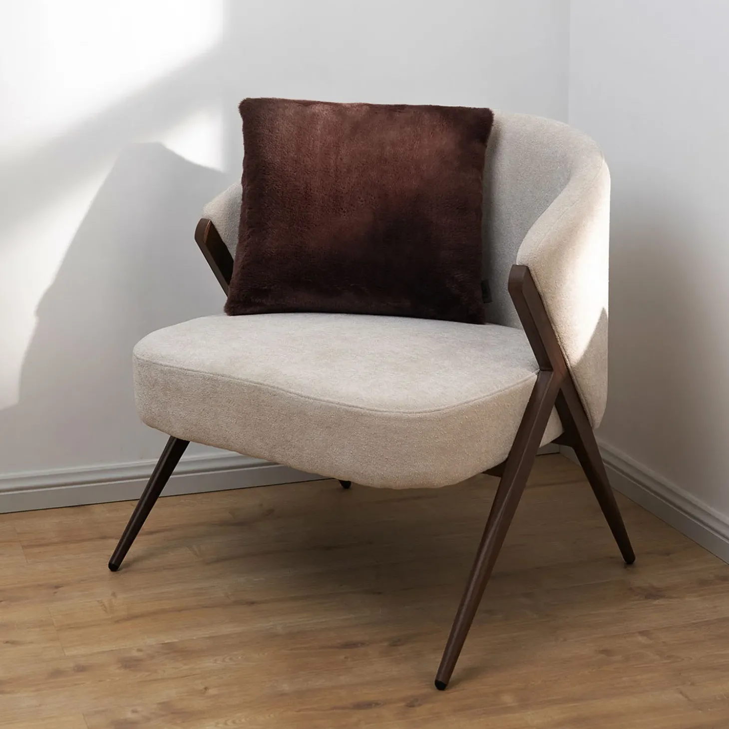 Chocolate Luxe Luxe Cushion Case