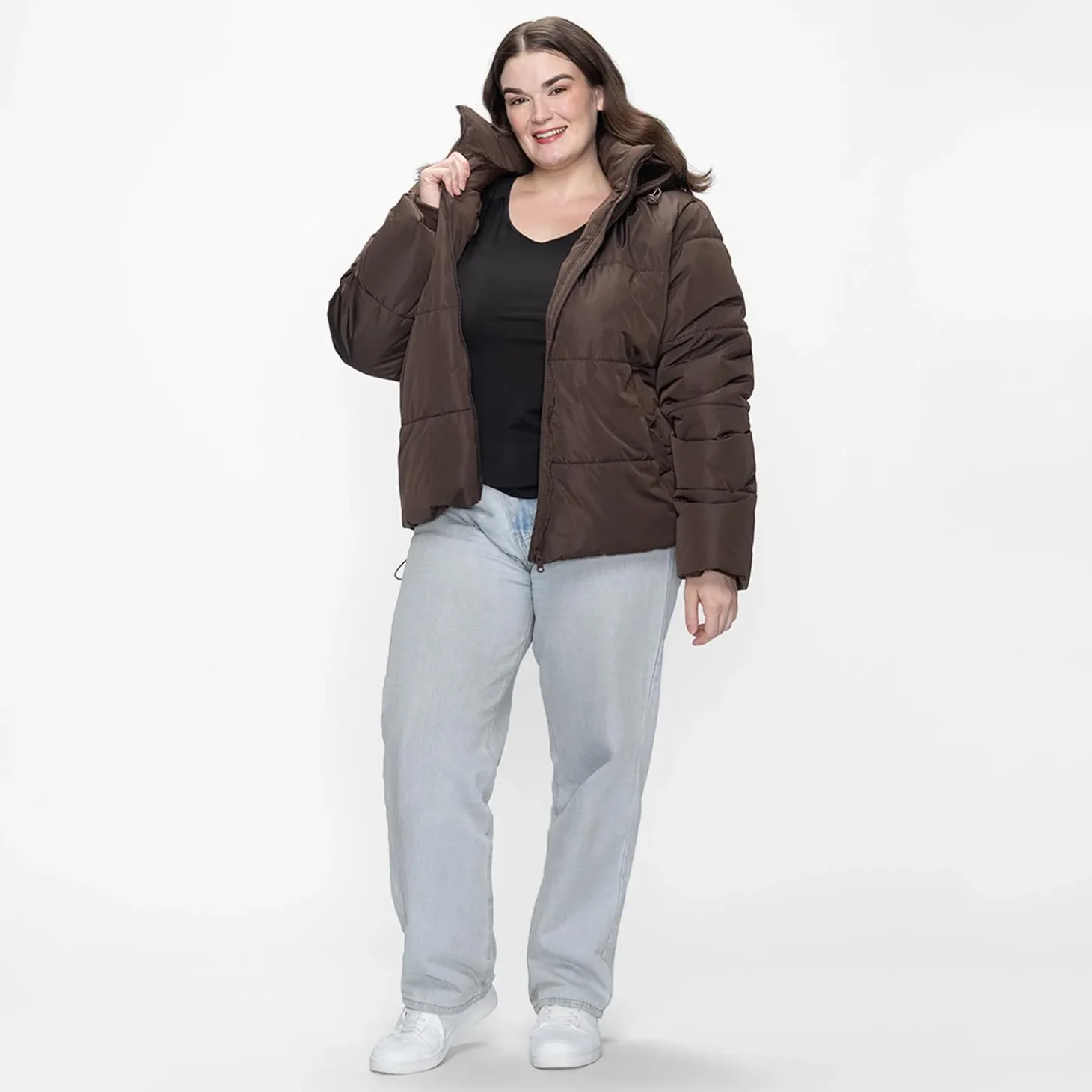 Chocolate Puffer Jacket