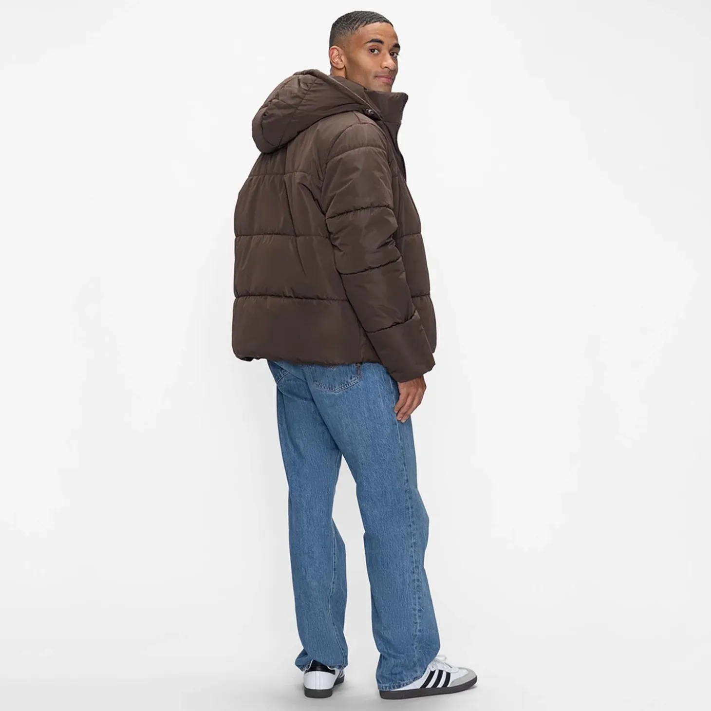 Chocolate Puffer Jacket