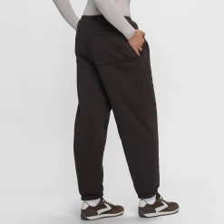 Chocolate Sherpa Lined Cuff Trackpant