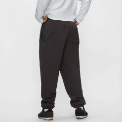 Chocolate Sherpa Lined Cuff Trackpant