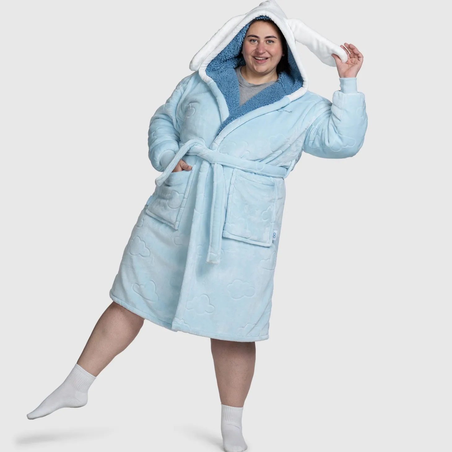 Cinnamoroll Sherpa Dressing Gown Licensed