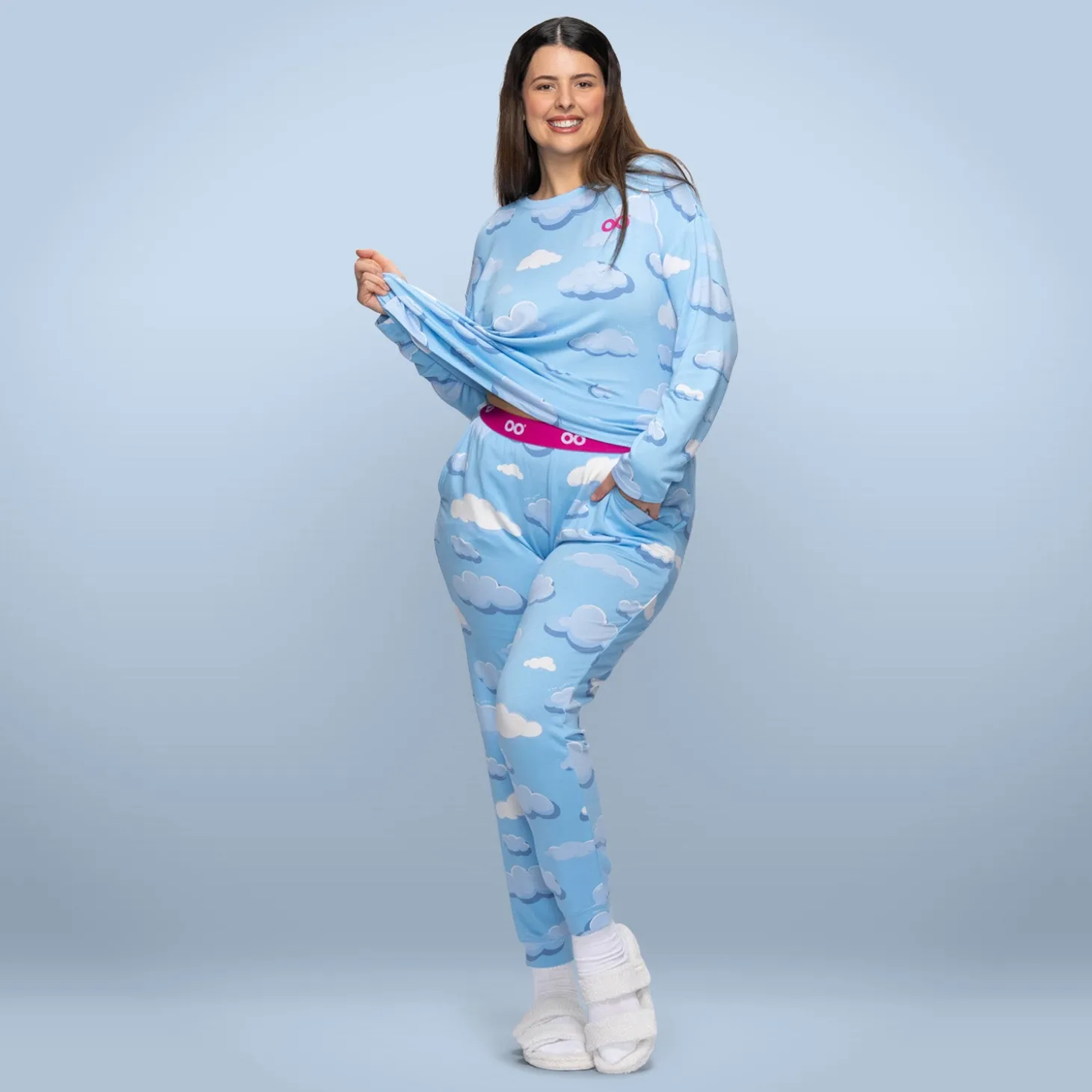 Cloud Cooling Cuffed PJ Bottom