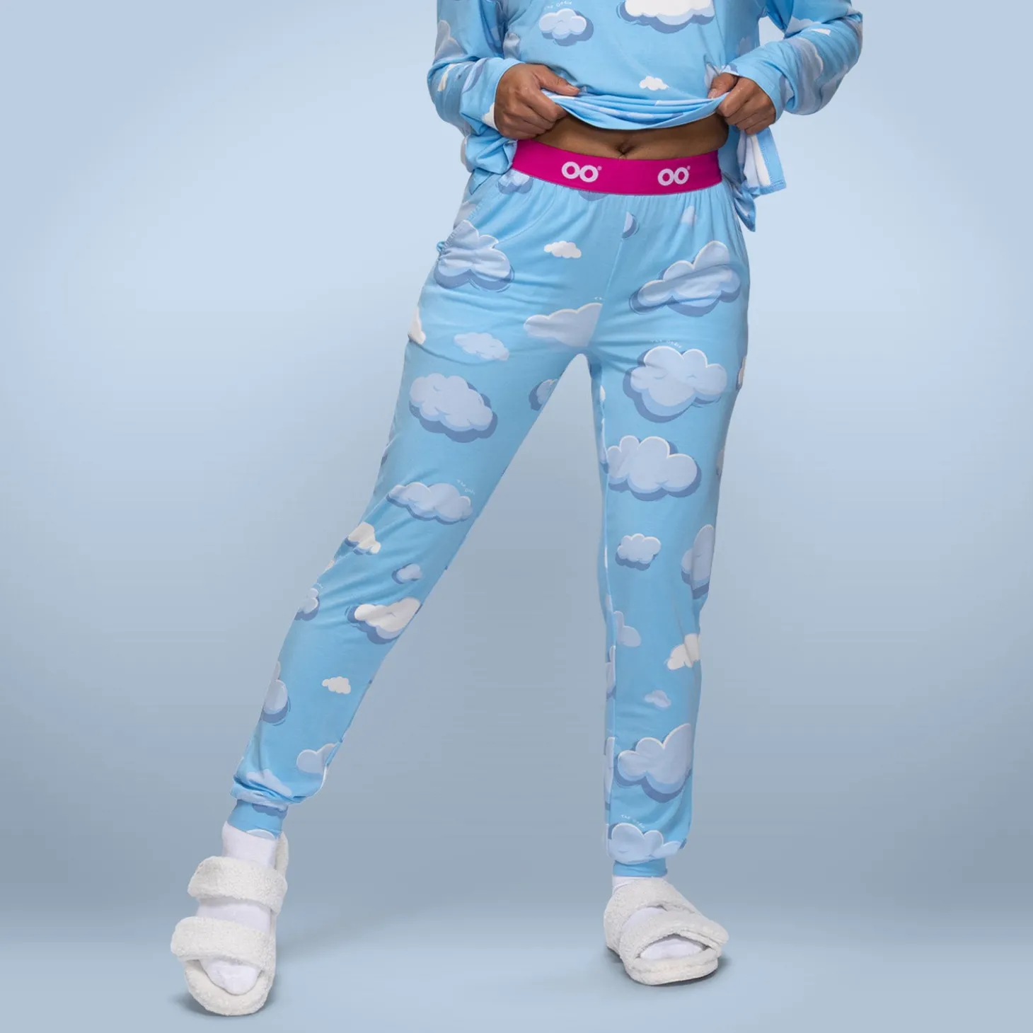 Cloud Cooling Cuffed PJ Bottom