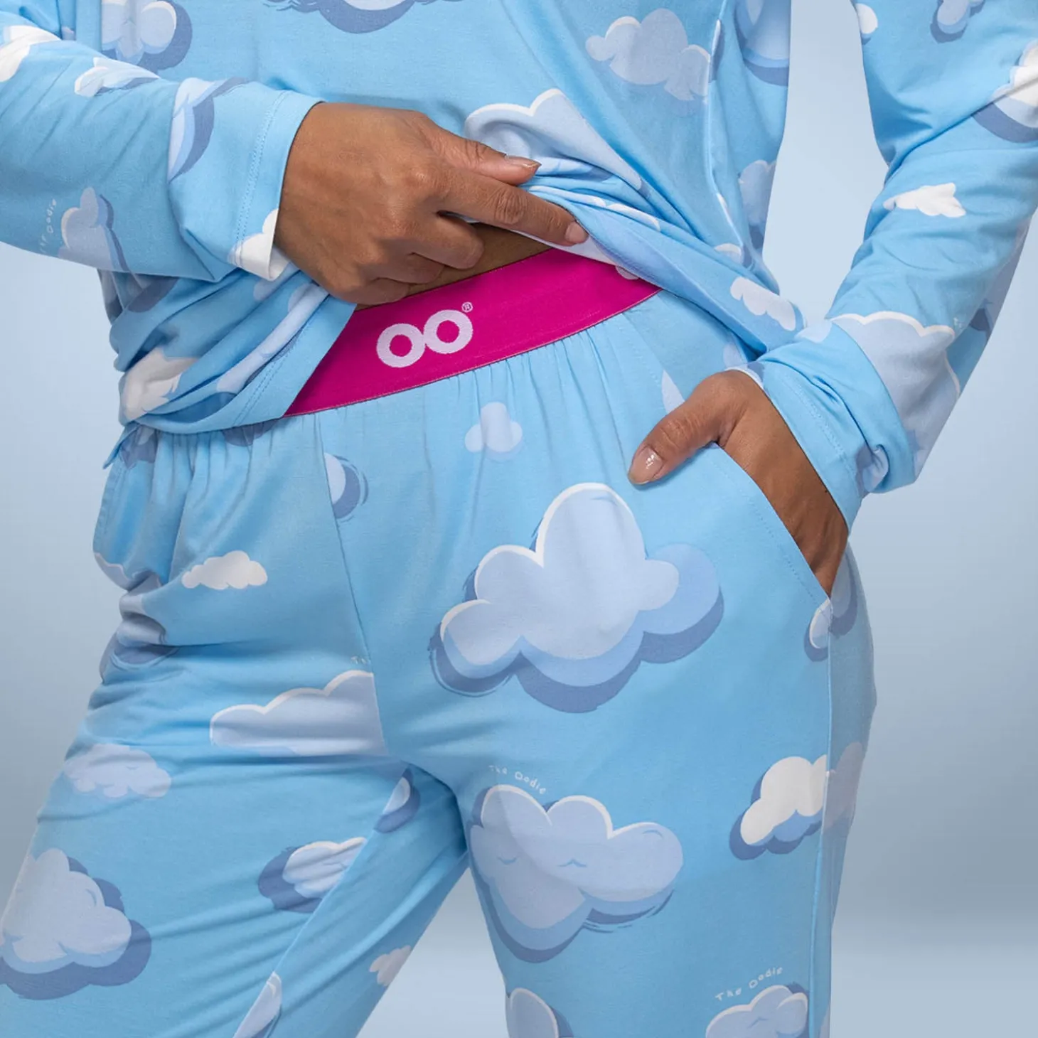 Cloud Cooling Cuffed PJ Bottom