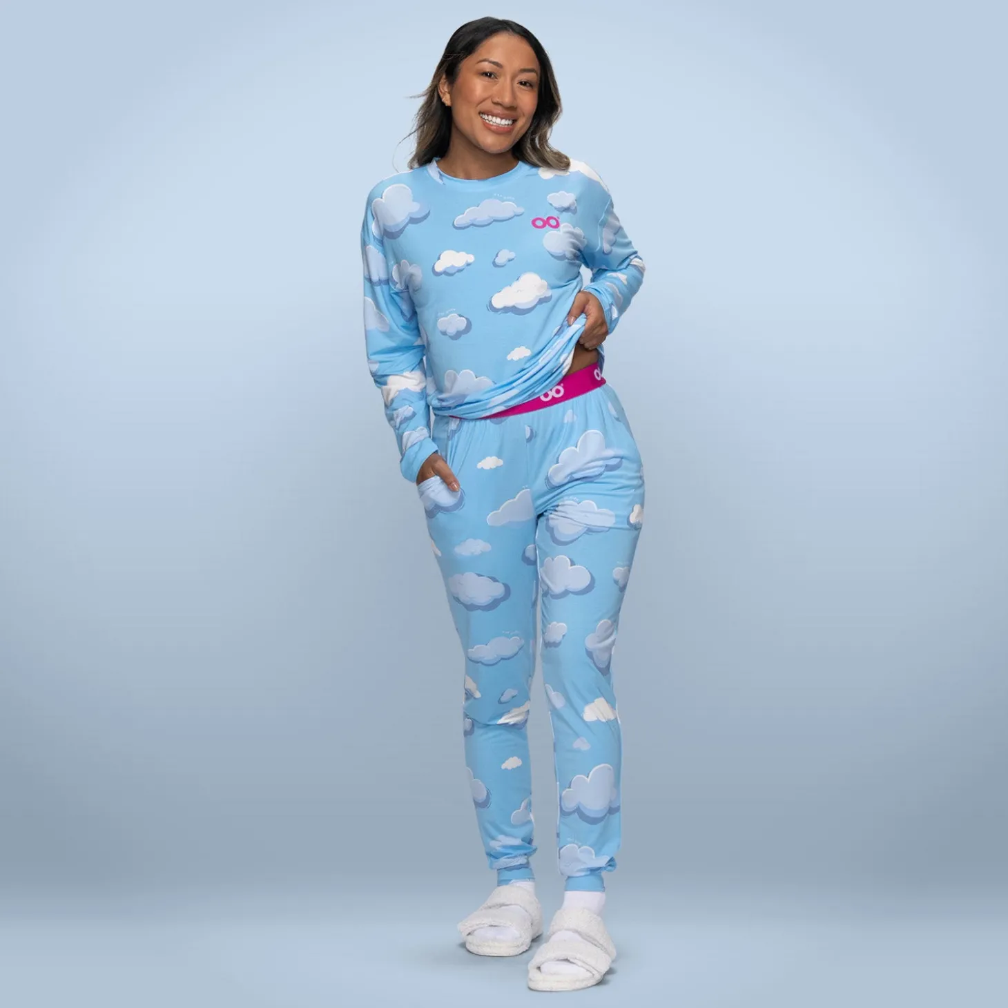 Cloud Cooling Cuffed PJ Bottom