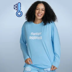 Cloud Cooling Long Sleeve PJ Top