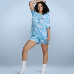 Cloud Cooling Short Sleeve PJ Top