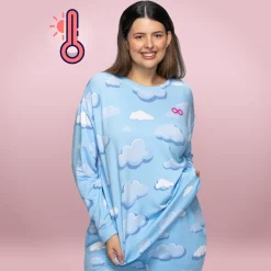 Cloud Warming Long Sleeve PJ Top