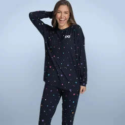 Confetti Cooling Long Sleeve PJ Top