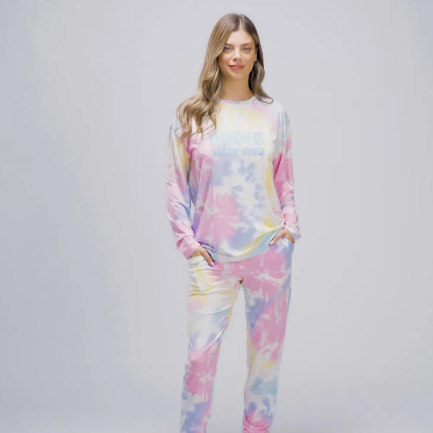 Confetti Cooling Long Sleeve PJ Top