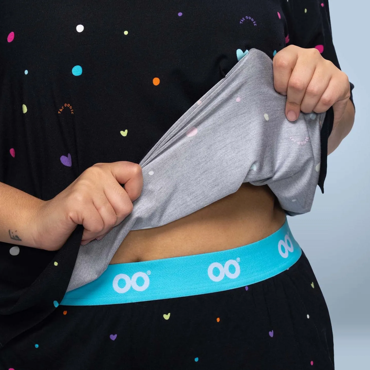 Confetti Cooling Short Sleeve PJ Top