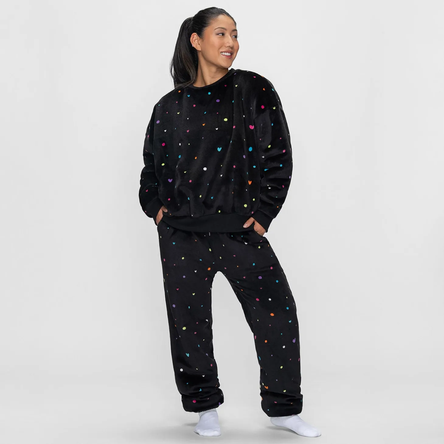 Confetti Sherpa Cuffed Pant