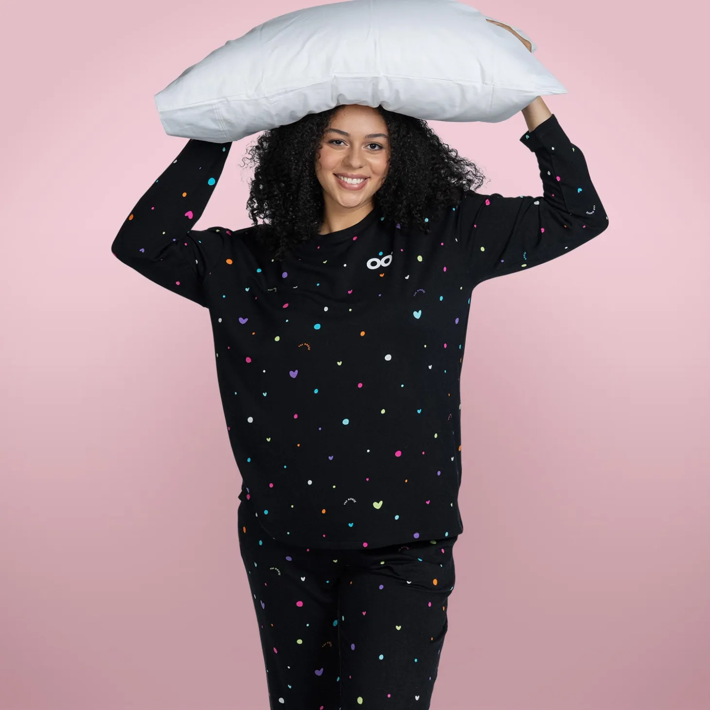 Confetti Warming Long Sleeve PJ Top
