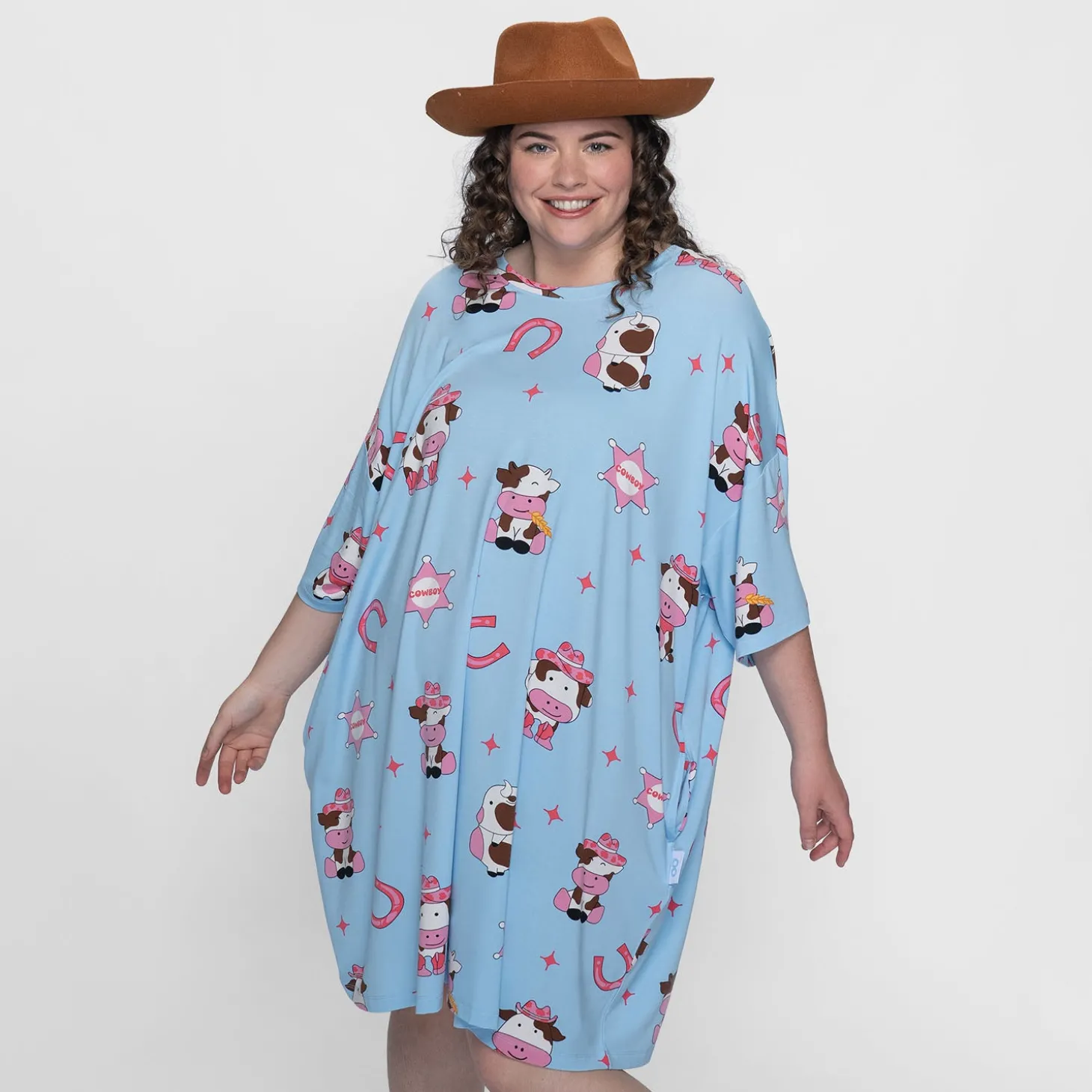 Cowboy Sleep Tee Nightie