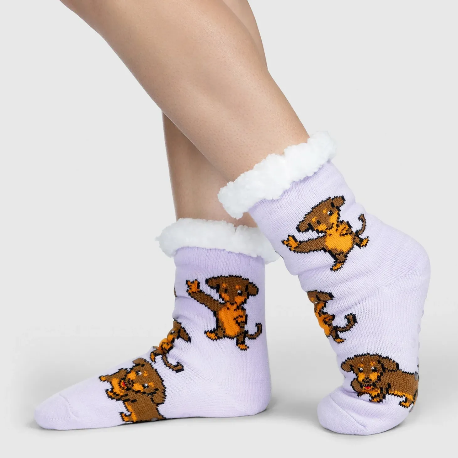 Dachshund Sherpa Socks