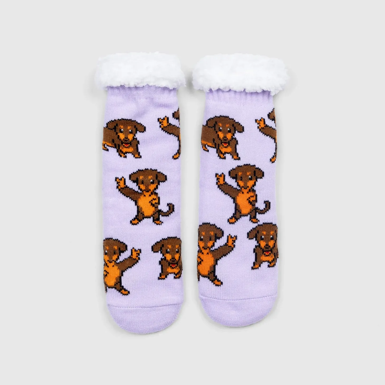 Dachshund Sherpa Socks
