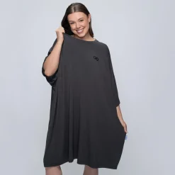 Dark Charcoal Sleep Tee Nightie