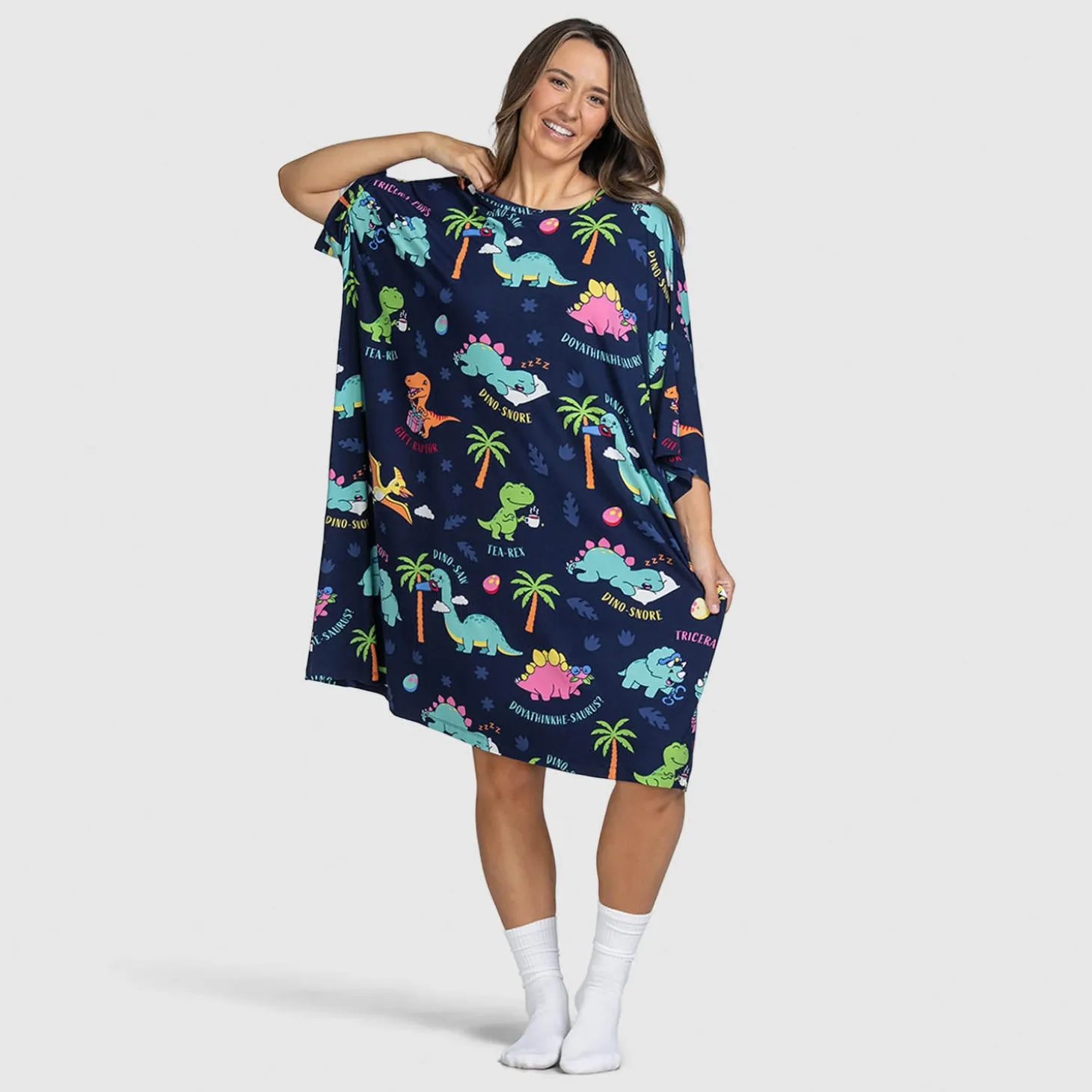 Dinosaur Sleep Tee Nightie