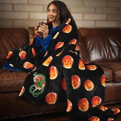 Dragon Ball Shenron Sherpa Blanket Licensed