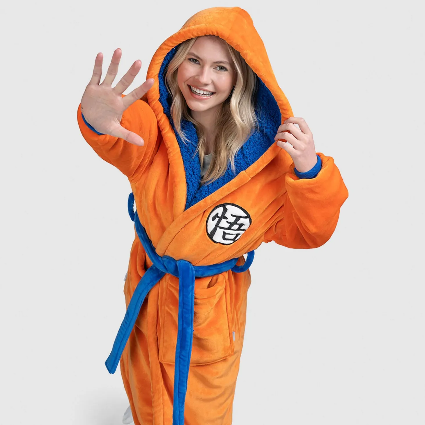 Dragon Ball Super Sherpa Dressing Gown Licensed