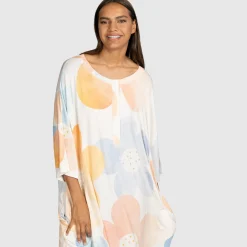 Floral Button-Up Sleep Tee Nightie