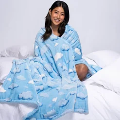 Fluffy Cloud Sherpa Blanket