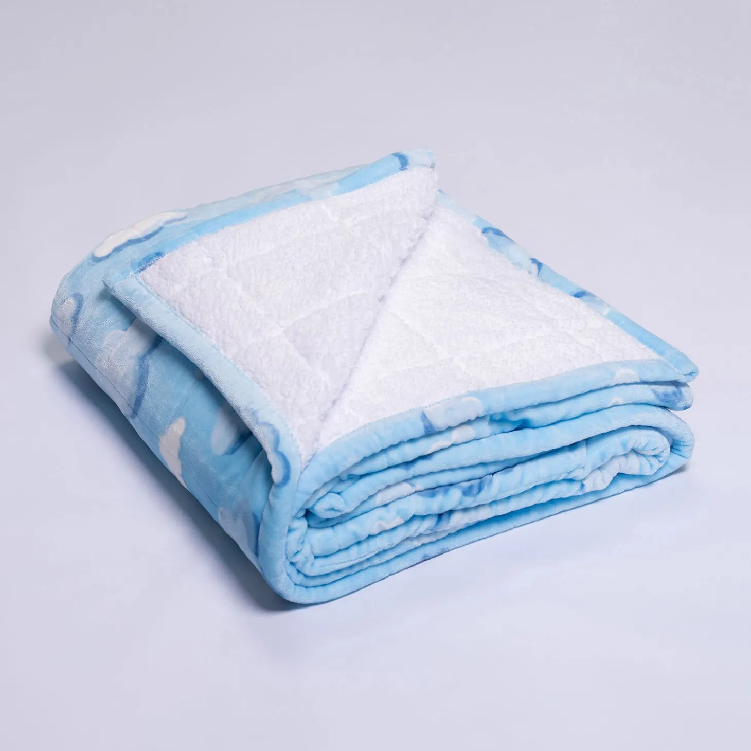 Fluffy Cloud Sherpa Blanket