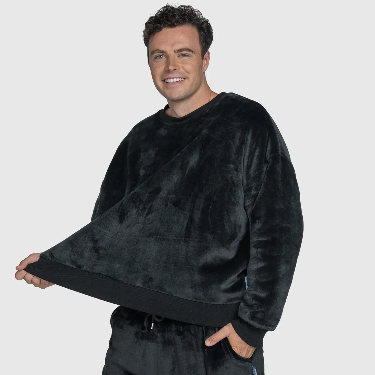 Grey Sherpa Jumper