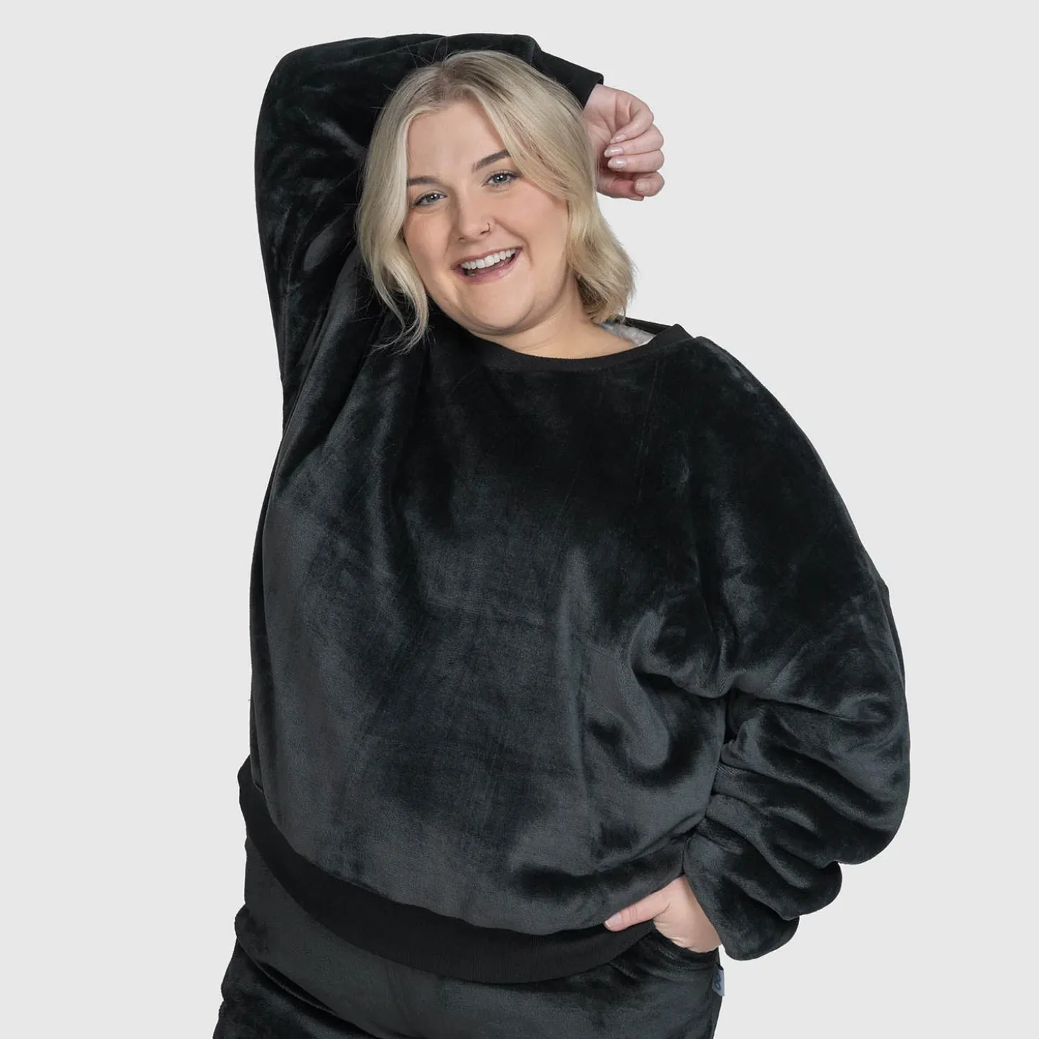 Grey Sherpa Jumper