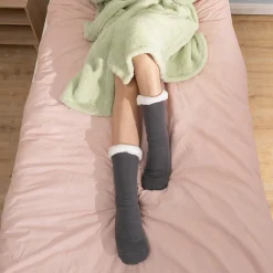 Grey Sherpa Socks