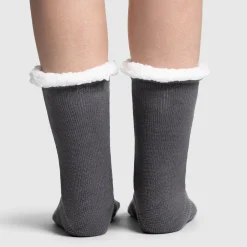 Grey Sherpa Socks