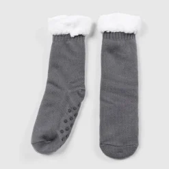 Grey Sherpa Socks