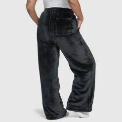 Grey Sherpa Wide Leg Pant