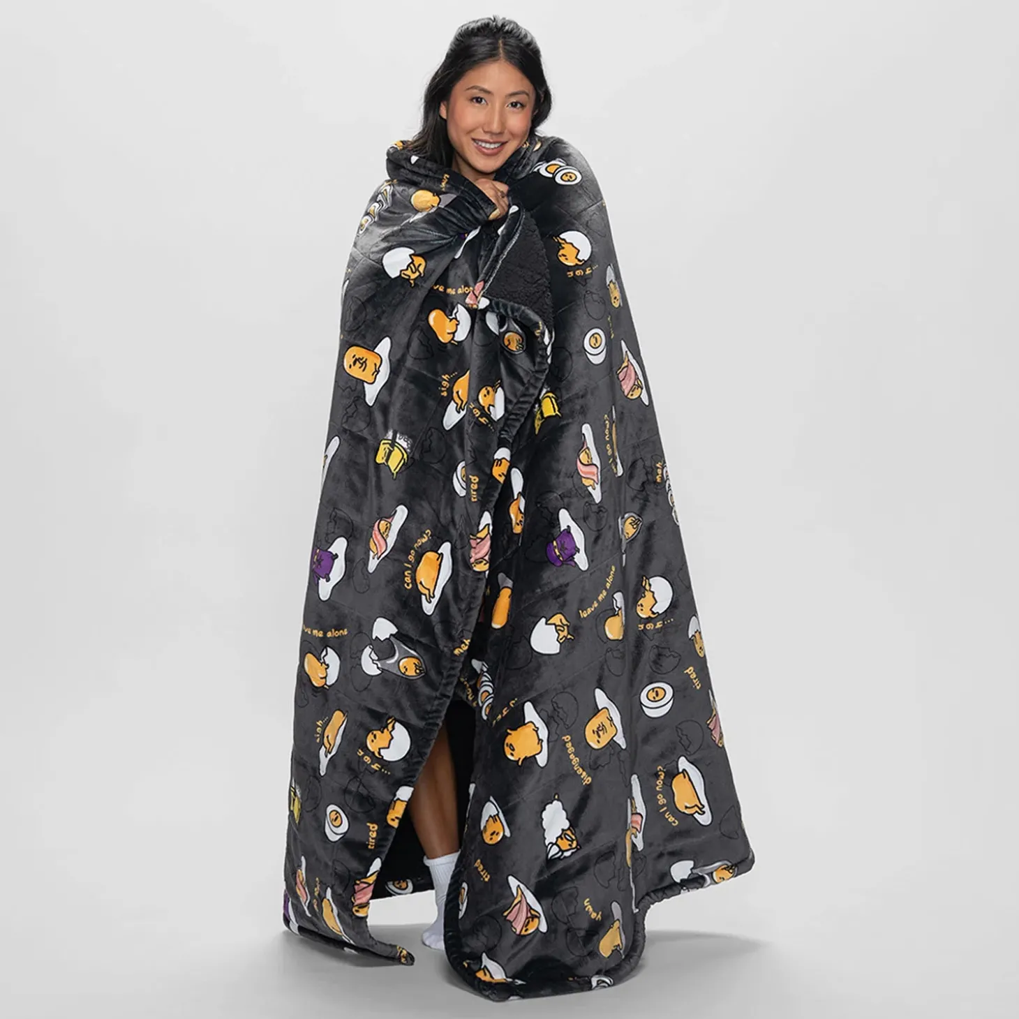 Gudetama Sherpa Blanket Licensed