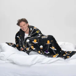Gudetama Sherpa Blanket Licensed