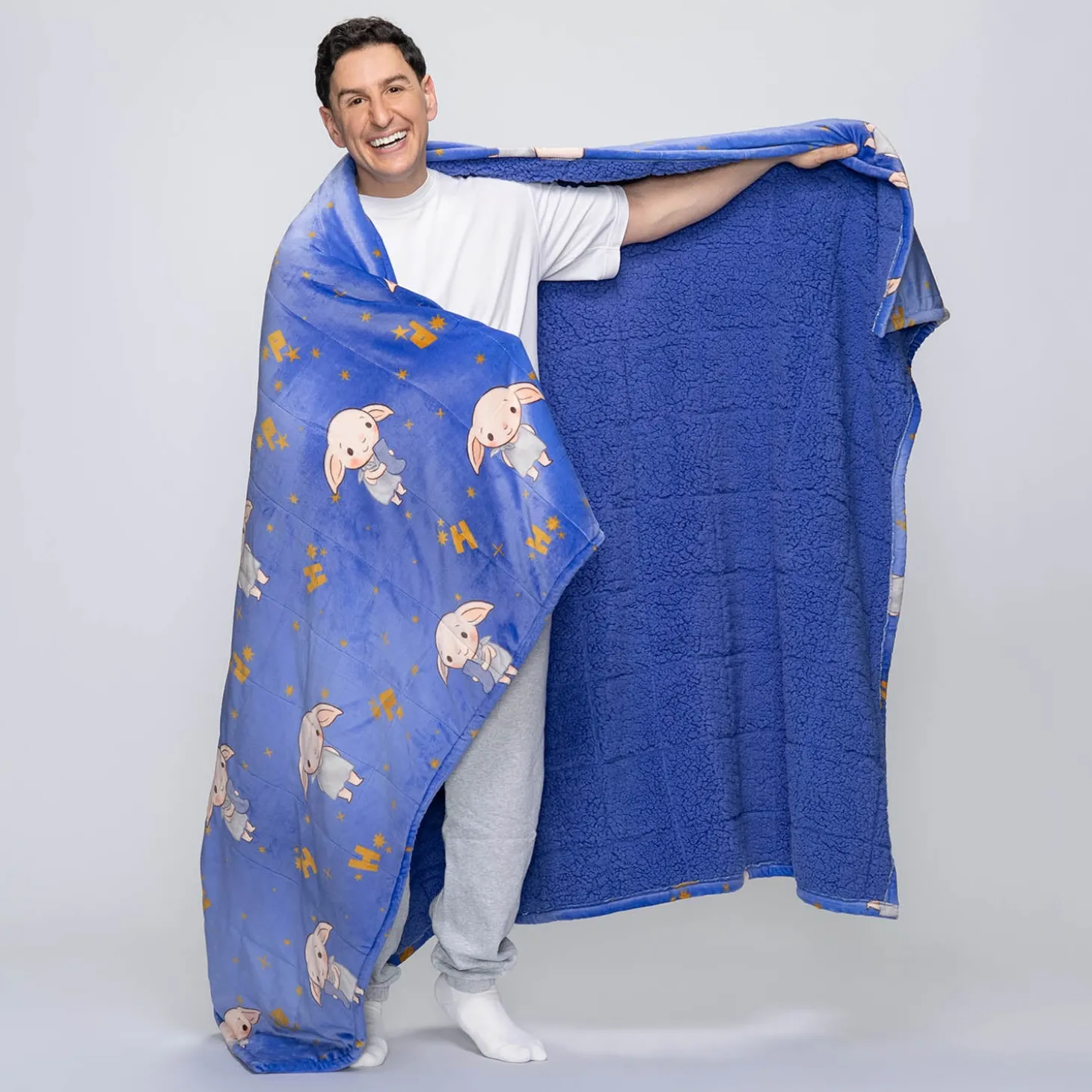 Harry Potter Dobby Sherpa Blanket Licensed