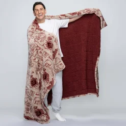 Harry Potter Marauders Map Sherpa Blanket Licensed