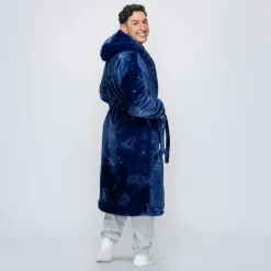 Harry Potter Ravenclaw Sherpa Dressing Gown Licensed