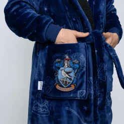 Harry Potter Ravenclaw Sherpa Dressing Gown Licensed