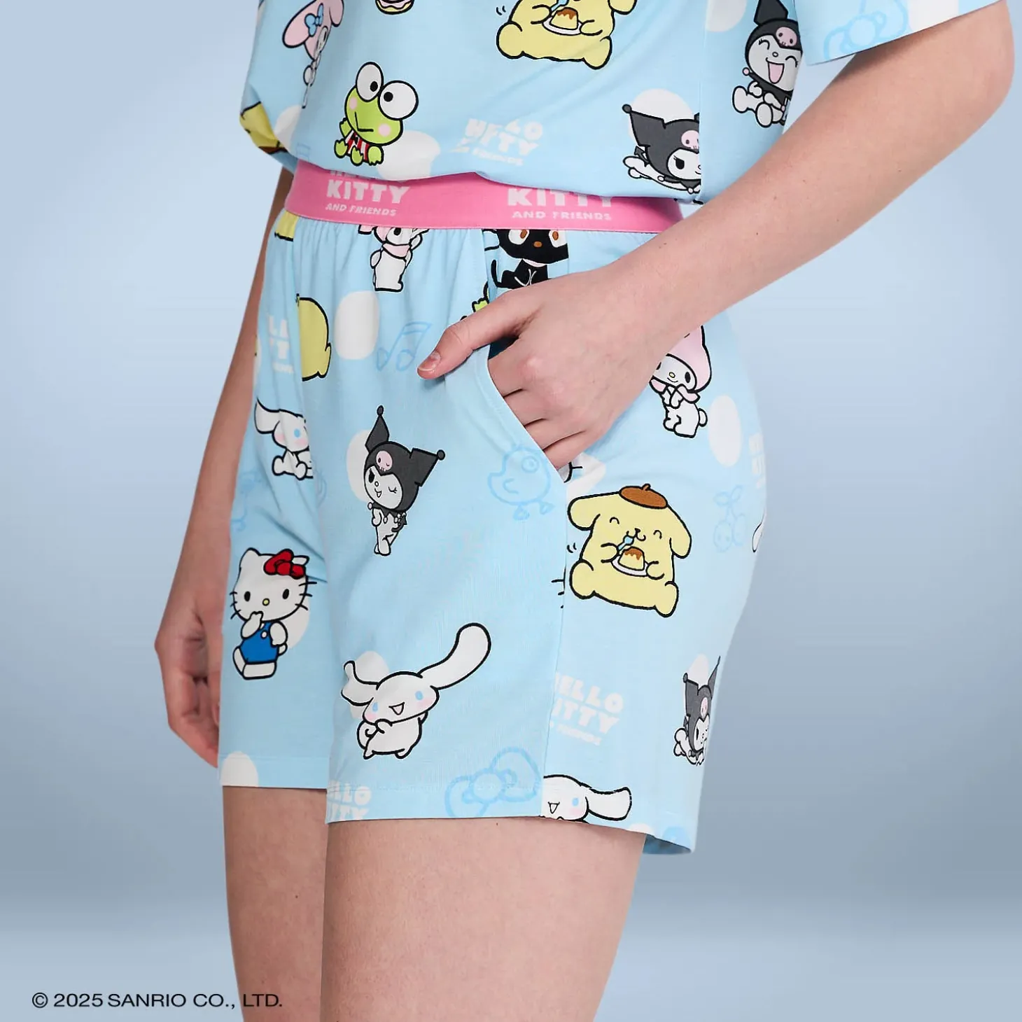 Hello Kitty & Friends Cooling PJ Short Licensed