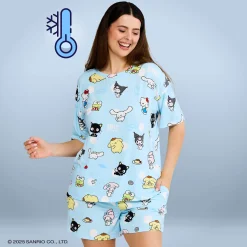 Hello Kitty & Friends Cooling Short Sleeve PJ Top Licensed