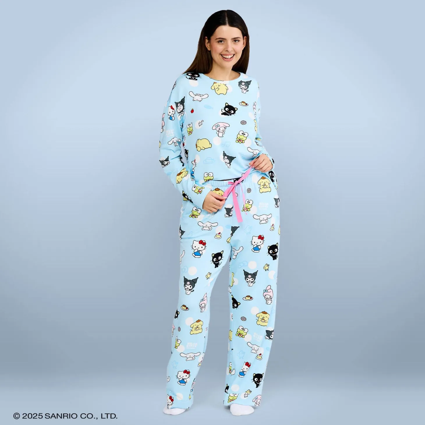 Hello Kitty & Friends Cooling Wide Leg PJ Bottom Licensed