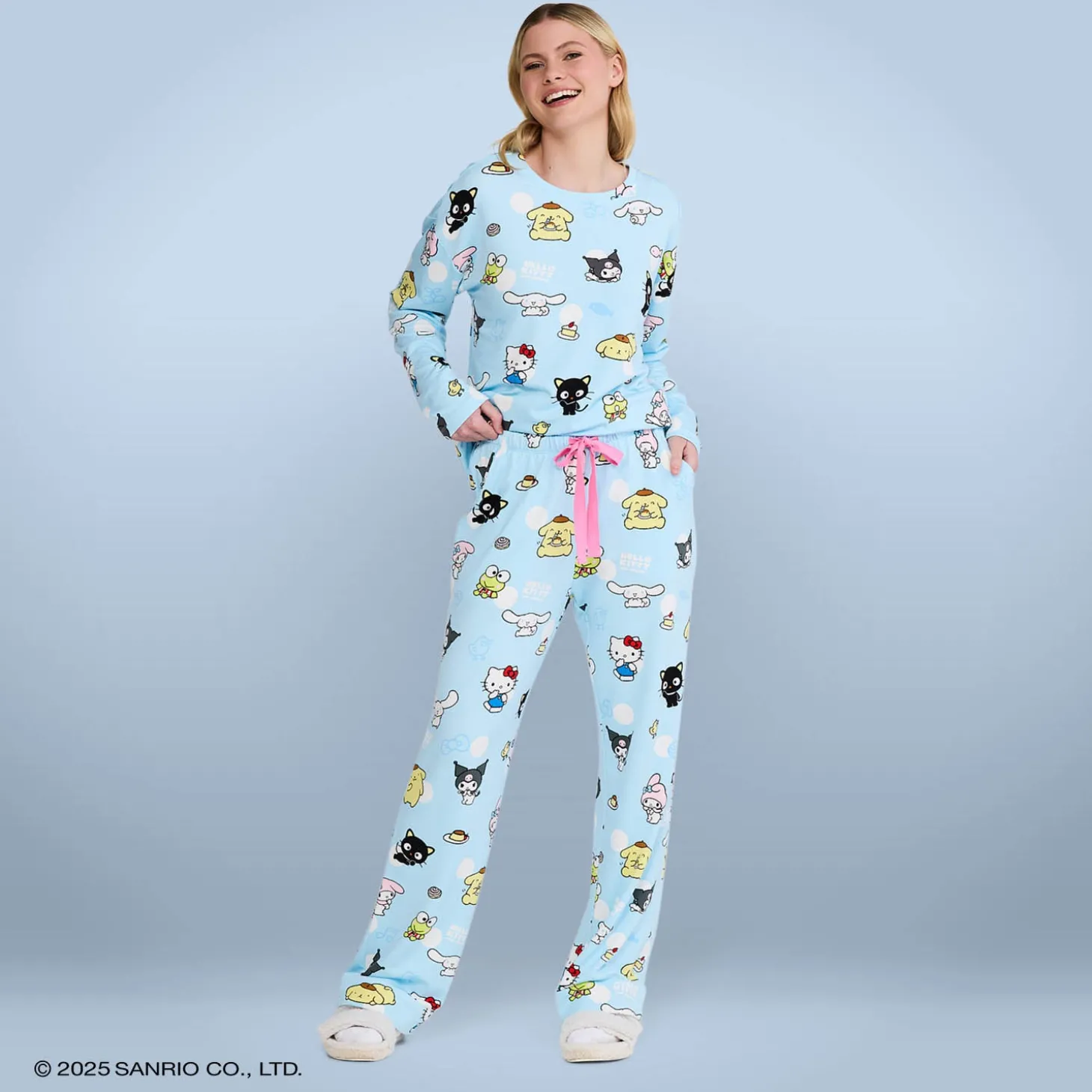Hello Kitty & Friends Cooling Wide Leg PJ Bottom Licensed