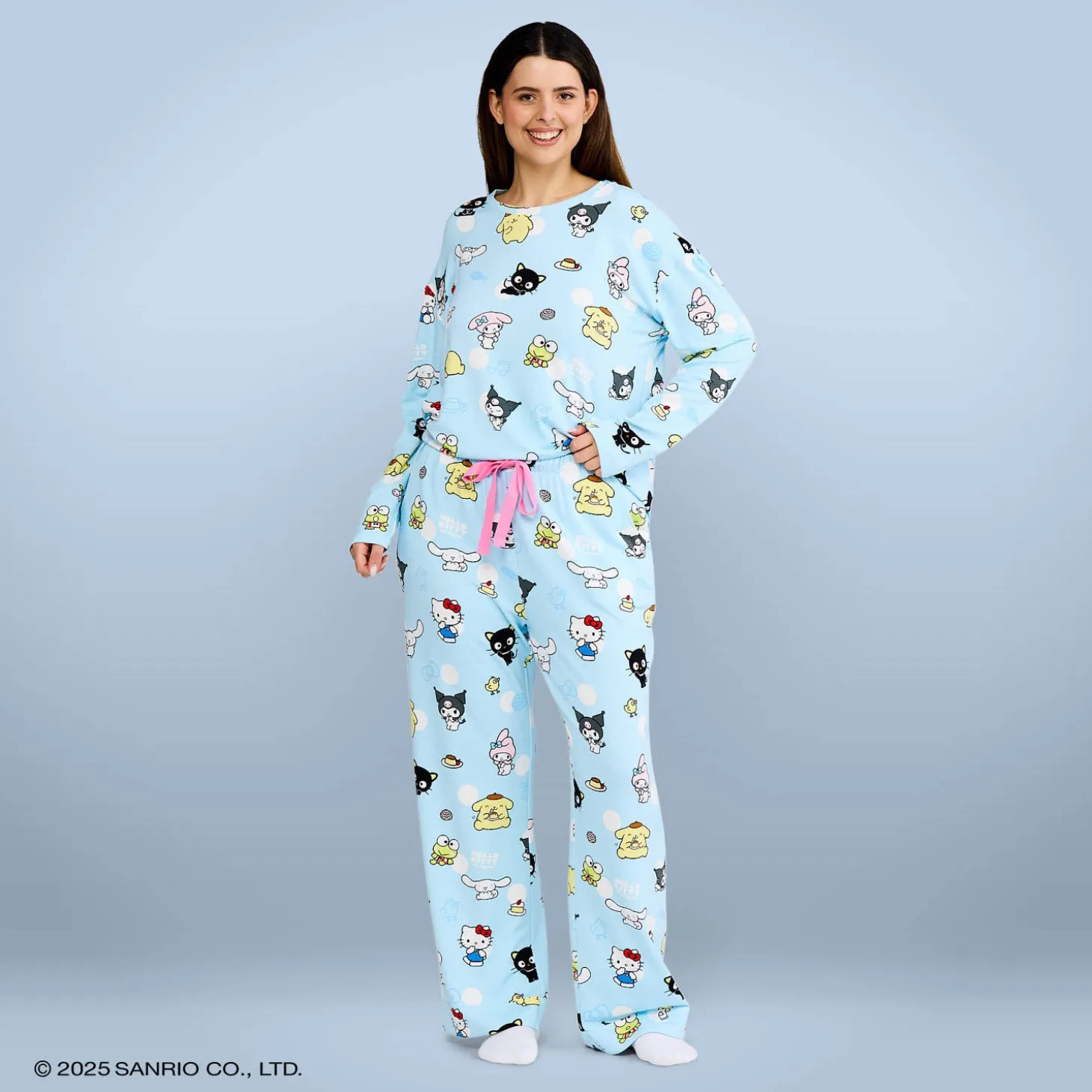 Hello Kitty & Friends Cooling Wide Leg PJ Bottom Licensed