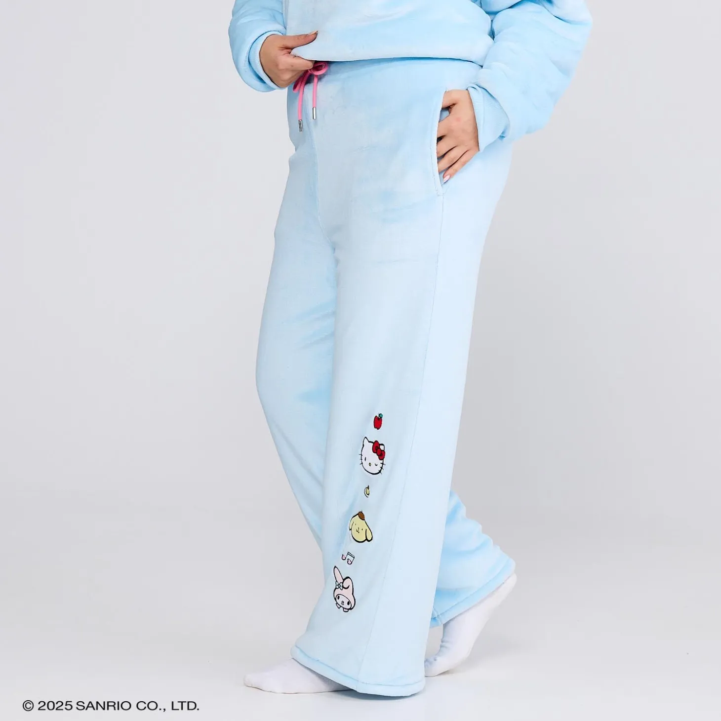 Hello Kitty & Friends Sherpa Wide Leg Pant Licensed